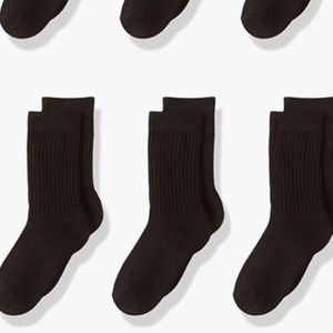 8 pairs Toddler Cotton athletic socks